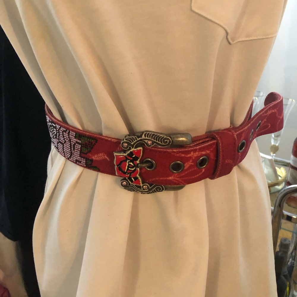 Ed hardy belt
